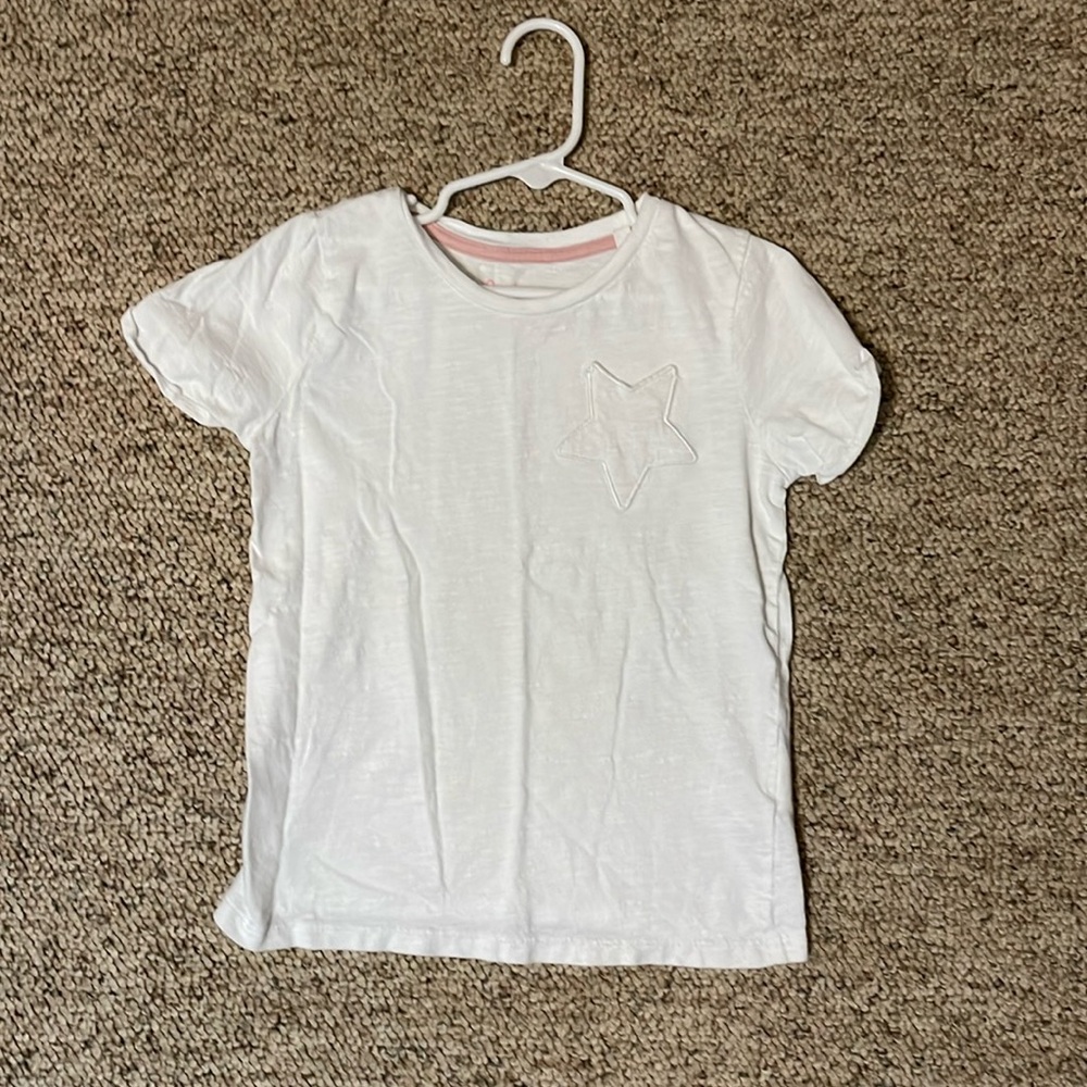 BODEN Star Pocket Slub shirt size 5/6 EUC